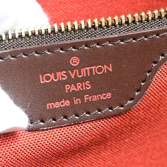 LOUIS VUITTON Nolita Hand Bag Damier Ebene Leather Brown France N41455 45FA611 - Picture 11 of 15